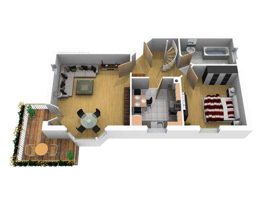 Obergeschoss Grundriss