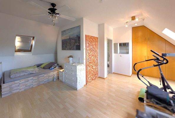 Arbeits-Schlafzimmer 