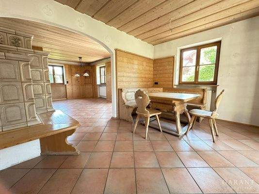 Offenes Wohn- u. Esszimmer