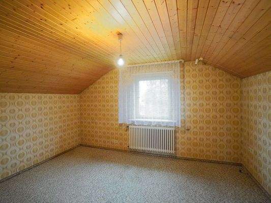 Ausgebautes Zimmer im DG