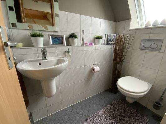 Gäste-WC im Obergeschoss