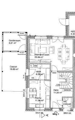 EG Grundriss - links