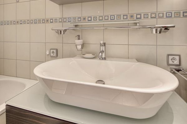 Detail Waschbecken Badezimmer