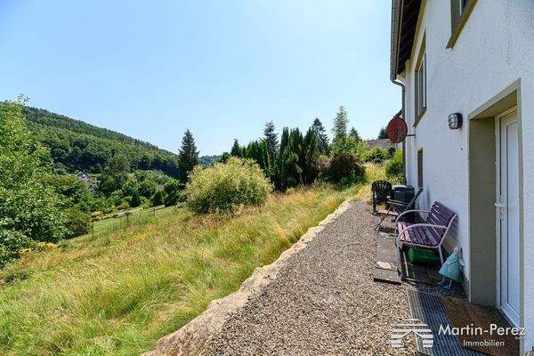 Rückansicht, Garten