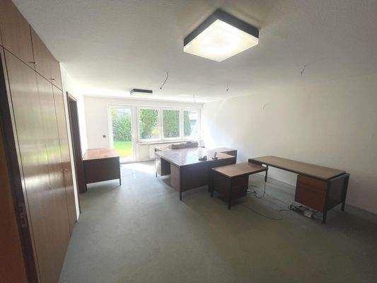 Großraumbüro Erdgeschoss