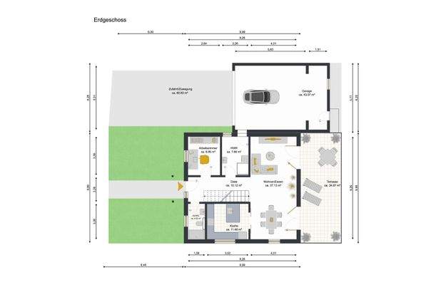 Grundriss Erdgeschoss