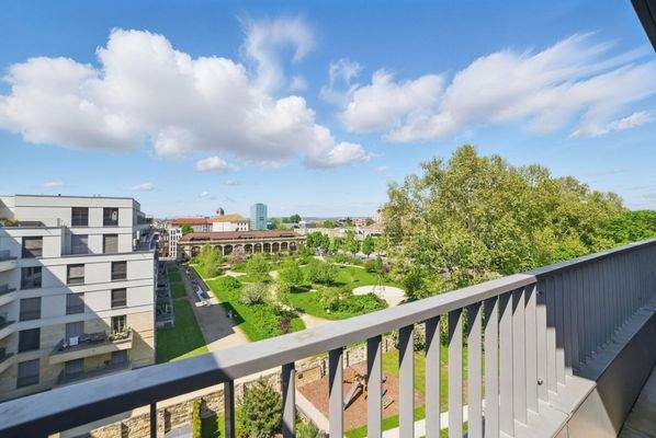 Ausblick von Terrasse