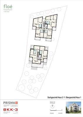 1. Obergeschoss Haus 1