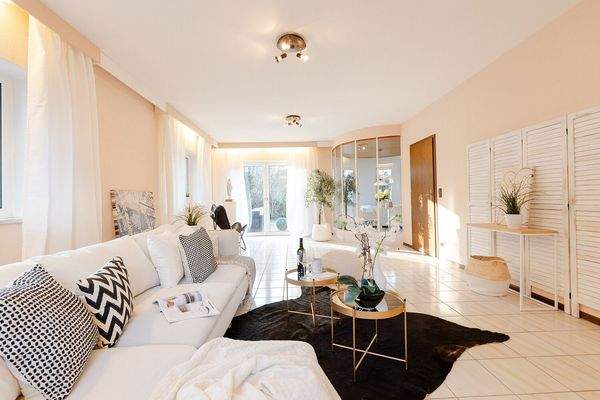 einladender Wohnbereich