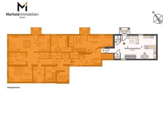 Grundriss 1. Obergeschoss