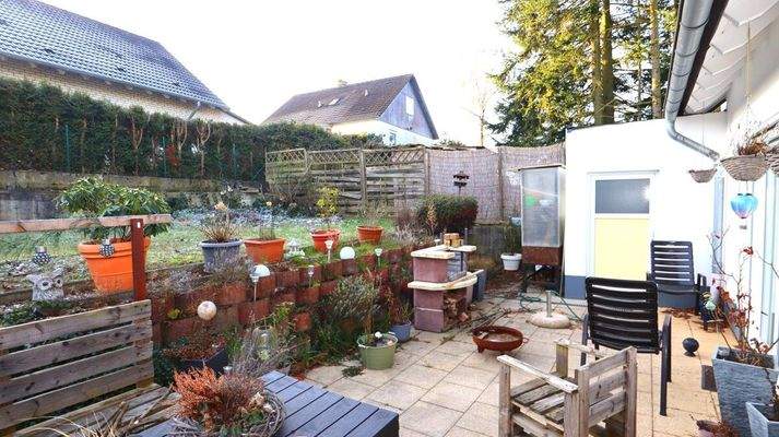 Teilansicht Terrasse