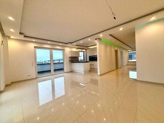 Wohnbereich mit Luxusküche