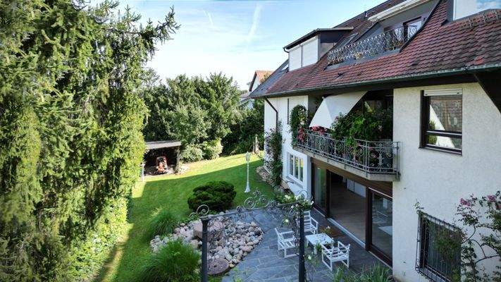 Ansicht von der Gartenseite