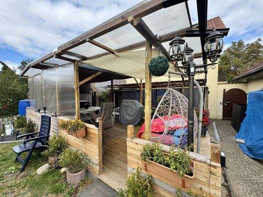 Überdachte Terrasse