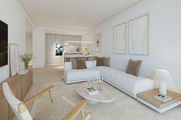 Wohn- und Essbereich mit Küche