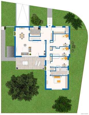 Grundriss / Skizze Erdgeschoss