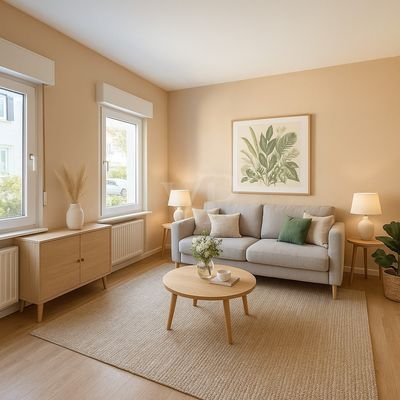 Schlafzimmer EG. KI generiert