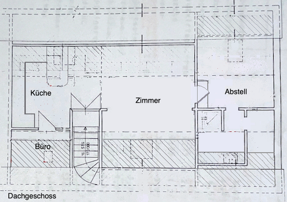 Grundriss Dachgeschoss