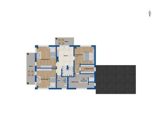 Grundriss Obergeschoss