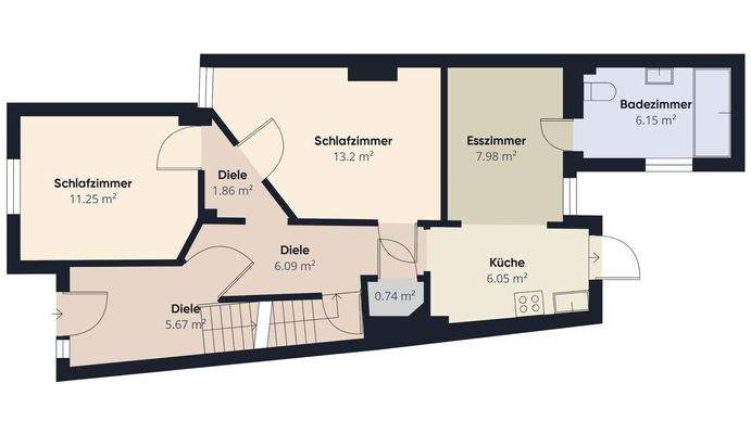 S&P | Grundriss Erdgeschoss
