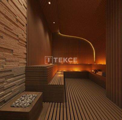 Flats in a Seafront Complex in Mahmutlar Alanya