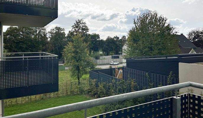 schöner Blick vom Balkon