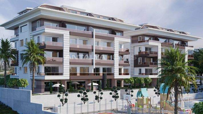 Stylish Flats with Mountain Views in Alanya Kestel
