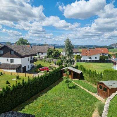 Ausblick in den Garten