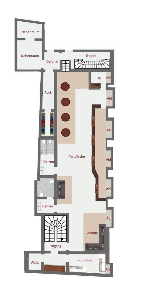 Siegburg Ladenlokale, Ladenflächen 