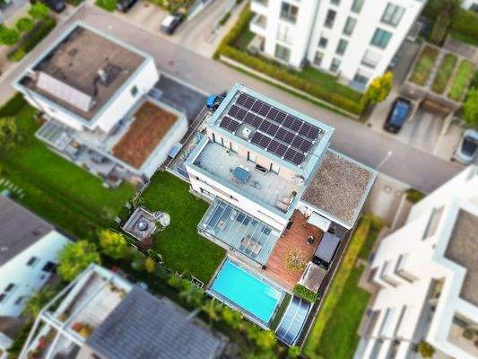 Aufnahme von oben - Süd