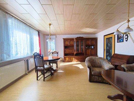 Blick zum Wintergarten