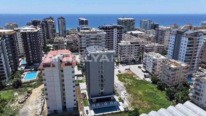 Stylish Apartments Suitable for Investment in Mahmutlar Alanya