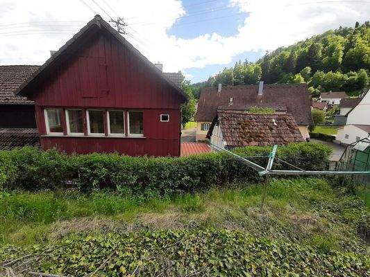 Außenansicht vom Garten aus