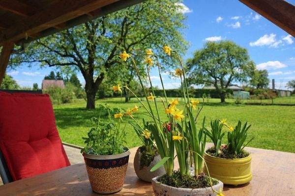 Blick von der Terrasse