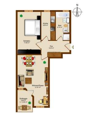 2-Zimmer-Eigentumswohnung