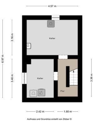 Grundriss Keller