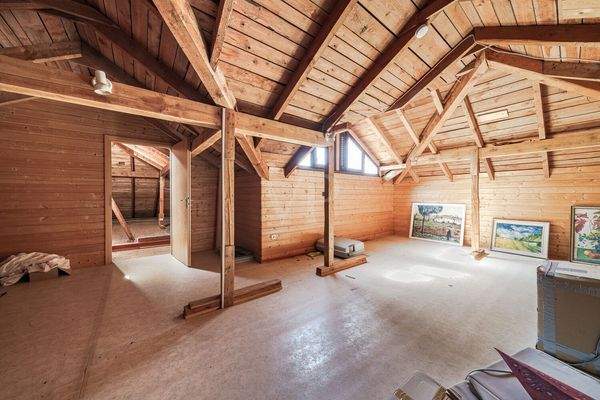 Großes Ausbaupotential im Dachboden