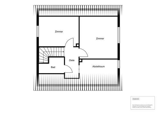 Grundriss Dachgeschoss