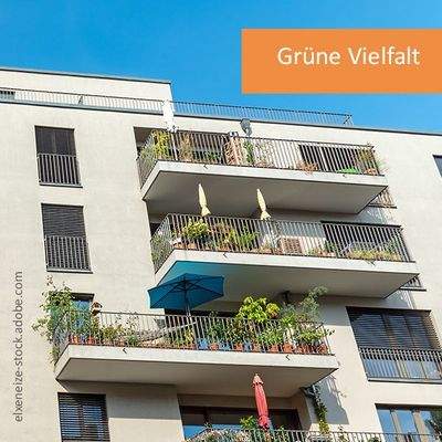 Balkone von außen