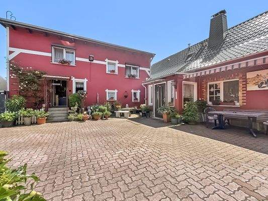 Hausrückansicht - Innenhof