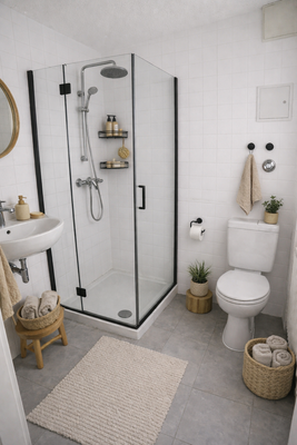 Badezimmer Visualisiert