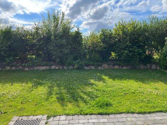 Ausblick von der Terrasse WE 2