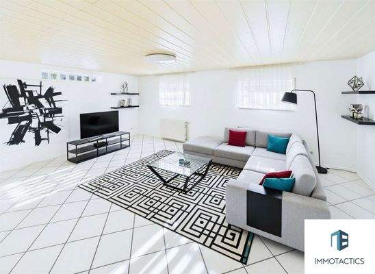 Wohnzimmer - gestaged