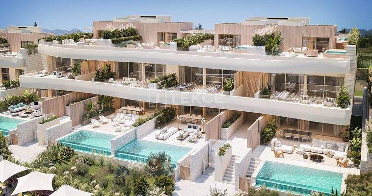 Seafront Apartments in Marbella in a Secure Complex