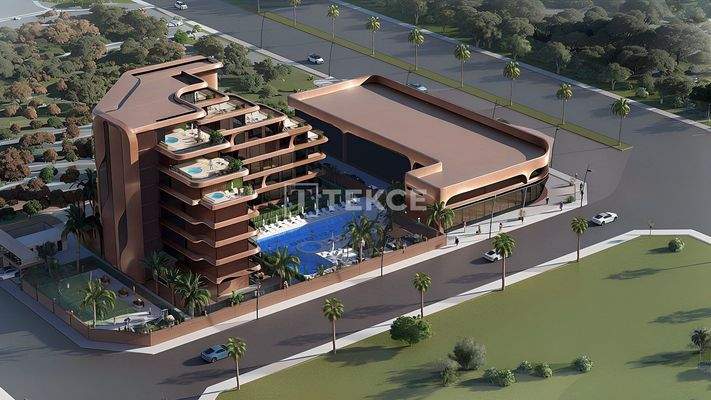 2 and 3-Bedroom Apartments with Rich Amenities in Antalya