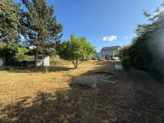 Garten mit Blick zur Terrasse