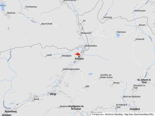 Geolyzer Kartenausschnitt