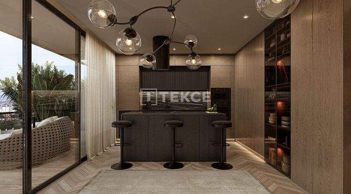 Apartments with Separate Jacuzzi and Bosphorus View in Beşiktaş