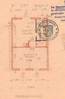 Grundriss Obergeschoss