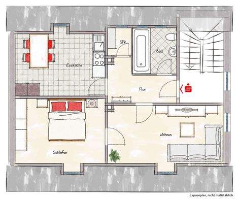 MFH - Dachgeschosswohnung